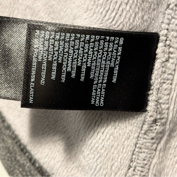 THE NORTH FACE Youth Girls sz L Gray Fleece Zip Jacket - Picture 7 of 13